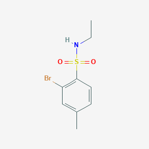 2-Bromo-N-ethyl-4-methylbenzene-1-sulfonamide