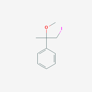 (1-Iodo-2-methoxypropan-2-yl)benzene