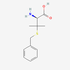 molecular formula C12H17NO2S B1331171 S-Benzyl-D-penicillamine 
