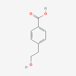 molecular formula C9H10O3 B1331172 4-(2-Hydroxyethyl)benzoic acid CAS No. 46112-46-3