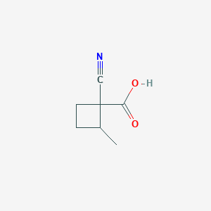 1-Cyano-2-methylcyclobutane-1-carboxylic acid