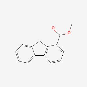molecular formula C15H12O2 B1331179 Methyl 9h-fluorene-1-carboxylate CAS No. 28314-01-4