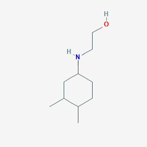 2-[(3,4-Dimethylcyclohexyl)amino]ethan-1-ol