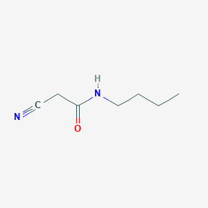 molecular formula C7H12N2O B1331182 正丁基-2-氰基乙酰胺 CAS No. 39581-21-0