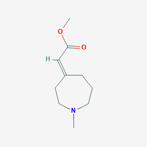 Methyl2-(1-methylazepan-4-ylidene)acetate