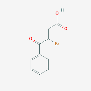 molecular formula C10H9BrO3 B1331189 3-Bromo-4-oxo-4-phenylbutanoic acid CAS No. 53515-22-3