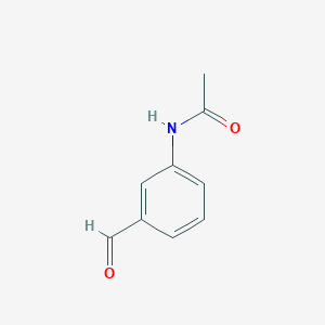 molecular formula C9H9NO2 B1331193 n-(3-甲酰苯基)乙酰胺 CAS No. 59755-25-8