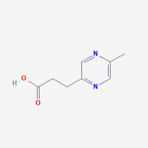 3-(5-Methyl-2-pyrazinyl)propanoic acid