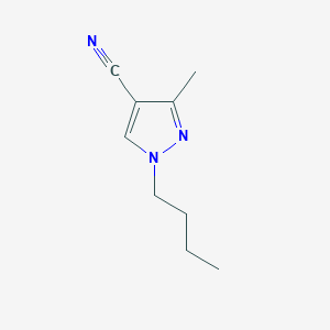 1-Butyl-3-methyl-1H-pyrazole-4-carbonitrile