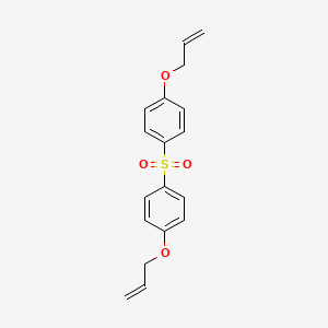 molecular formula C18H18O4S B1331198 Bis(4-allyloxyphenyl)sulfone CAS No. 41481-63-4