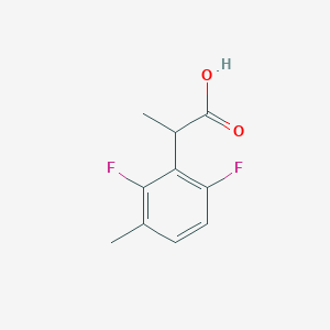 2-(2,6-Difluoro-3-methylphenyl)propanoic acid