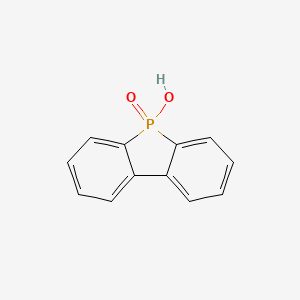 molecular formula C12H9O2P B1331204 5H-Benzo[b]phosphindol-5-ol 5-oxide CAS No. 524-49-2