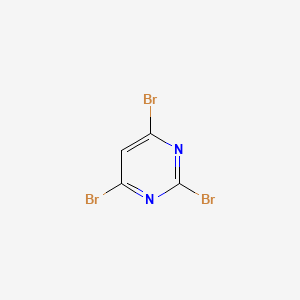 molecular formula C4HBr3N2 B1331206 2,4,6-三溴嘧啶 CAS No. 36847-11-7