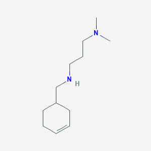 (Cyclohex-3-en-1-ylmethyl)[3-(dimethylamino)propyl]amine