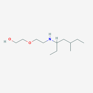 2-{2-[(5-Methylheptan-3-yl)amino]ethoxy}ethan-1-ol