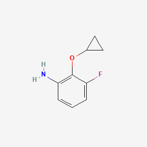 2-Cyclopropoxy-3-fluoroaniline