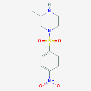 3-Methyl-1-(4-nitrobenzenesulfonyl)piperazine