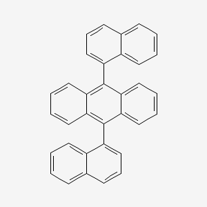 molecular formula C34H22 B1331214 9,10-二(1-萘基)蒽 CAS No. 26979-27-1