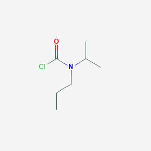 molecular formula C7H14ClNO B13312142 N-(Propan-2-YL)-N-propylcarbamoyl chloride 