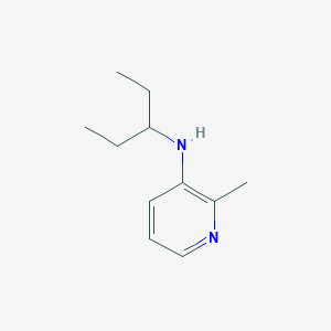 2-methyl-N-(pentan-3-yl)pyridin-3-amine