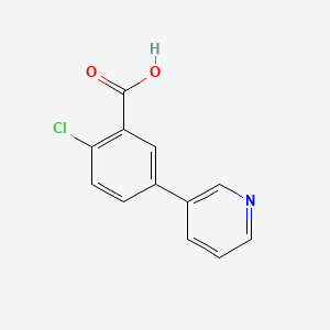 2-Chloro-5-(pyridin-3-yl)benzoic acid