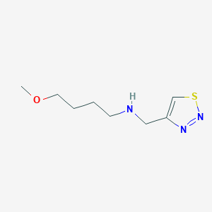 (4-Methoxybutyl)(1,2,3-thiadiazol-4-ylmethyl)amine