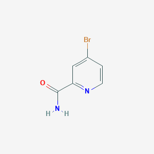 molecular formula C6H5BrN2O B1331220 4-溴吡啶甲酰胺 CAS No. 62150-46-3