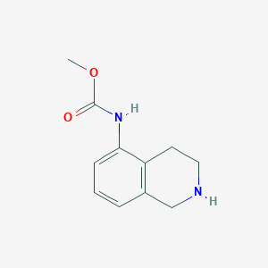 methyl N-(1,2,3,4-tetrahydroisoquinolin-5-yl)carbamate