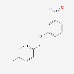 B1331222 3-[(4-Methylbenzyl)oxy]benzaldehyde CAS No. 40359-58-8