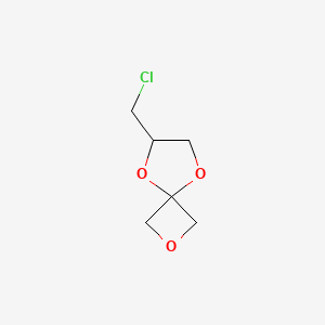 6-(Chloromethyl)-2,5,8-trioxaspiro[3.4]octane