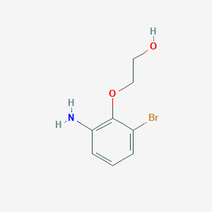 2-(2-Amino-6-bromophenoxy)ethan-1-OL