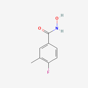 4-fluoro-N-hydroxy-3-methylbenzamide