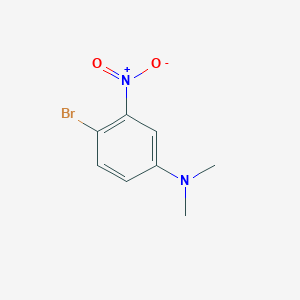 molecular formula C8H9BrN2O2 B1331253 4-溴-N,N-二甲基-3-硝基苯胺 CAS No. 70076-04-9