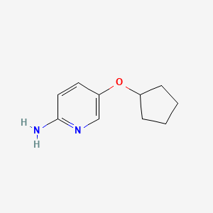 5-(Cyclopentyloxy)-2-pyridinamine