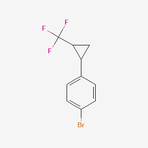 1-Bromo-4-[2-(trifluoromethyl)cyclopropyl]benzene