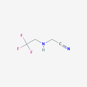 2-[(2,2,2-Trifluoroethyl)amino]acetonitrile