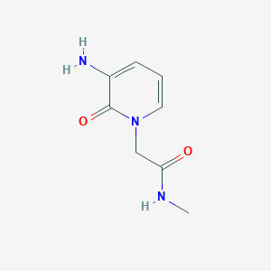 2-(3-amino-2-oxo-1,2-dihydropyridin-1-yl)-N-methylacetamide