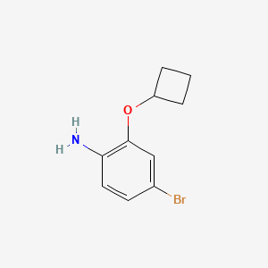 4-Bromo-2-cyclobutoxyaniline