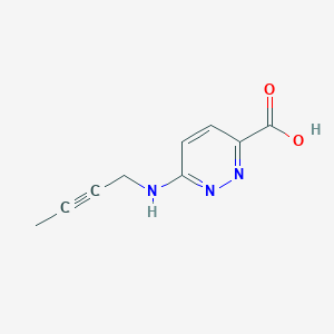 6-[(But-2-yn-1-yl)amino]pyridazine-3-carboxylic acid