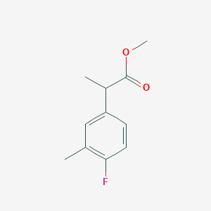 Methyl 2-(4-fluoro-3-methylphenyl)propanoate