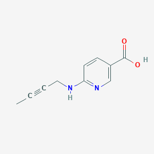 6-[(But-2-yn-1-yl)amino]pyridine-3-carboxylic acid