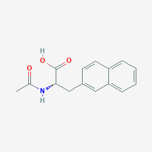 molecular formula C15H15NO3 B1331272 (S)-N-乙酰-2-萘丙氨酸 CAS No. 37439-99-9