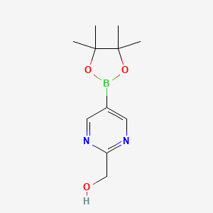 (5-(4,4,5,5-Tetramethyl-1,3,2-dioxaborolan-2-yl)pyrimidin-2-yl)methanol