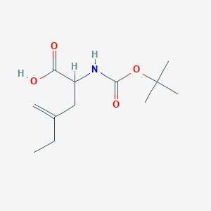 2-{[(Tert-butoxy)carbonyl]amino}-4-methylidenehexanoic acid