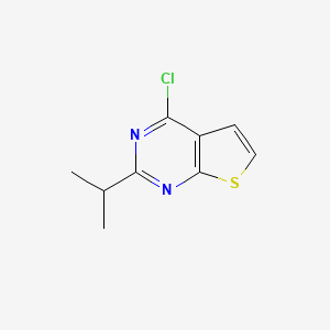 4-Chloro-2-(propan-2-yl)thieno[2,3-d]pyrimidine