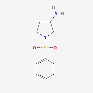 1-(Benzenesulfonyl)pyrrolidin-3-amine