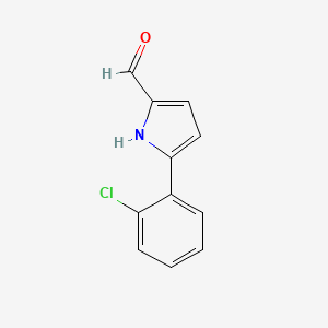 5-(2-Chlorophenyl)-1H-pyrrole-2-carbaldehyde