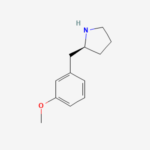 (2s)-2-[(3-Methoxyphenyl)methyl]-pyrrolidine