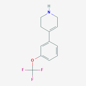 4-[3-(Trifluoromethoxy)phenyl]-1,2,3,6-tetrahydropyridine