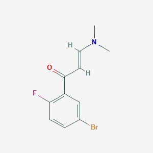 (2E)-1-(5-Bromo-2-fluorophenyl)-3-(dimethylamino)prop-2-EN-1-one